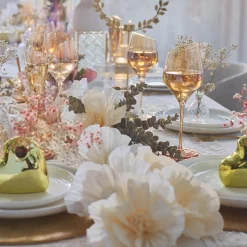 Depot Partydeko>Crepepapierblumen-Set