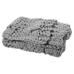 Shop Depot Decke Knitted Braid Ca. 130X150Cm