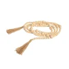 Best Sale Depot Deko-Holzgirlande Quaste