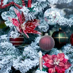 Store Depot Deko-Set Adventskranz Christmas Frosty