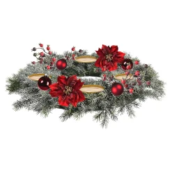 Store Depot Deko-Set Adventskranz Christmas Frosty