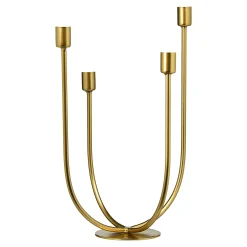 Clearance Depot Deko-Set Weihnachts-Kerzenhalter Golden Glam