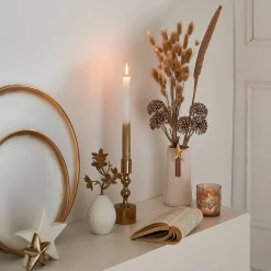 Clearance Depot Deko-Set Weihnachts-Kerzenhalter Golden Glam