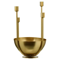 Clearance Depot Deko-Set Weihnachts-Kerzenhalter Golden Glam