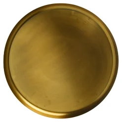 Online Depot Deko-Tablett Golden