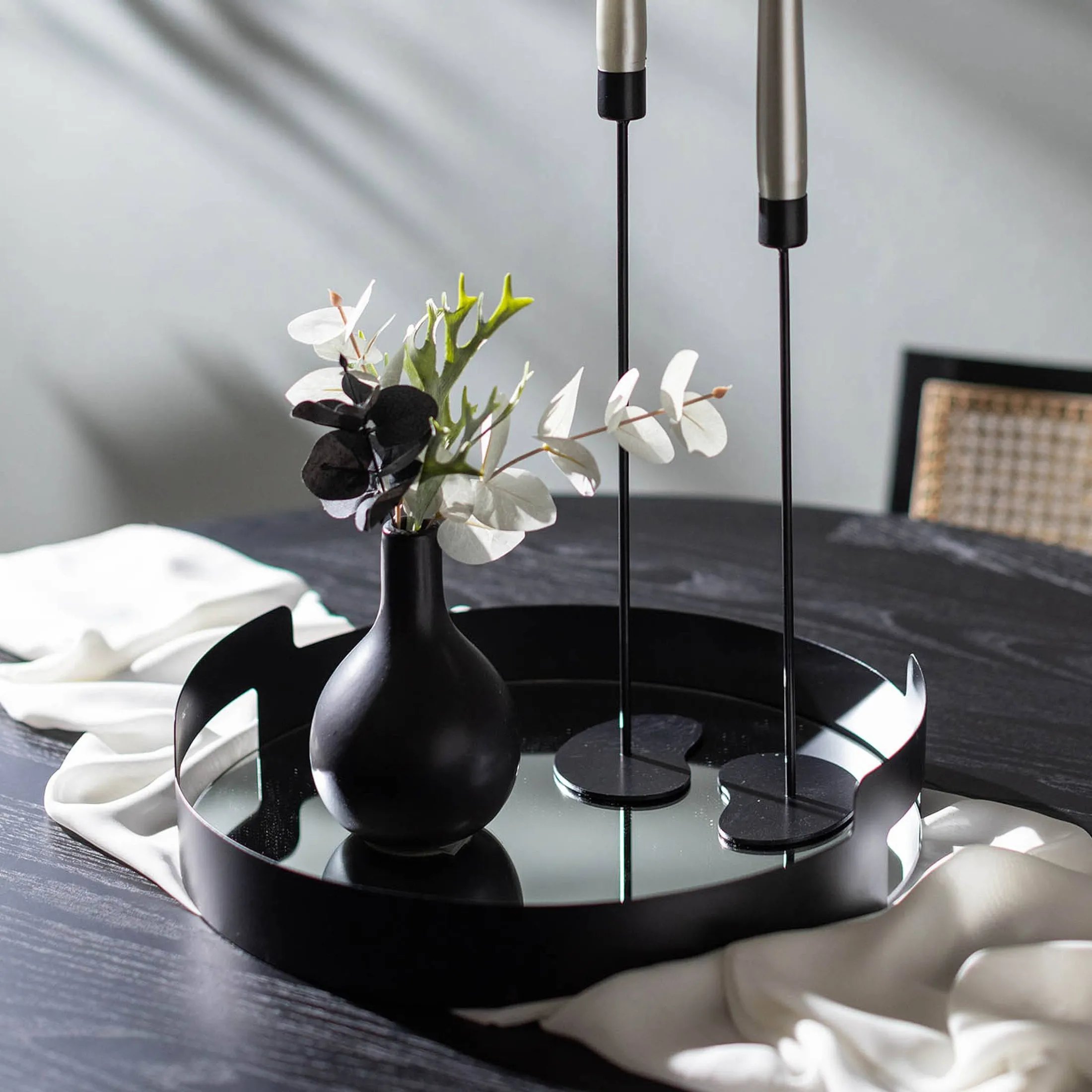 Best Sale Depot Deko-Tablett Minimalistic, Verspiegelt