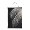 Depot Wanddeko>Deko-Wandbehang Glitter Leaves