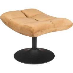 Depot Poufs & Hocker>Dutchbone Samt-Hocker Bar, Drehbar