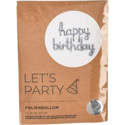 Depot Luftballons>Folienballon-Set Birthday