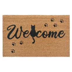 Best Depot Fusmatte Welcome Cat