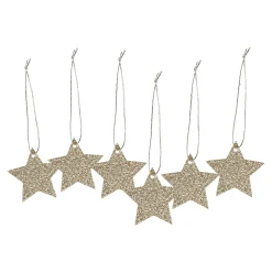 Best Depot Geschenkanhänger Glitzerstern