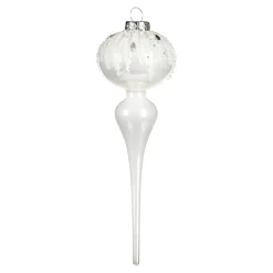 Cheap Depot Glas-Baumschmuck Eiszapfen