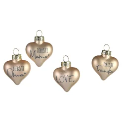 Best Depot Glas-Baumschmuck Herz Lovely