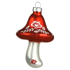 Clearance Depot Glas-Baumschmuck Pilz Folklore