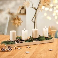 Store Depot Glas-Mini-Weihnachtskugel-Set