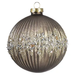Cheap Depot Glas-Weihnachtskugel Diamondsplash