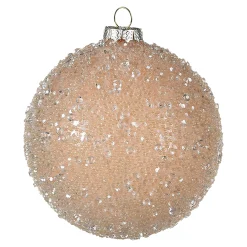 Cheap Depot Glas-Weihnachtskugel Glimmerpearls