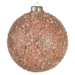 Cheap Depot Glas-Weihnachtskugel Glimmerpearls