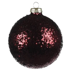 Outlet Depot Glas-Weihnachtskugel Glimmer