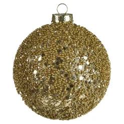 Clearance Depot Glas-Weihnachtskugel Roundgranulat