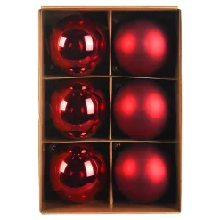 Store Depot Glas-Weihnachtskugel-Set