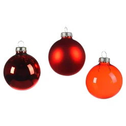 Outlet Depot Glas-Weihnachtskugel-Set