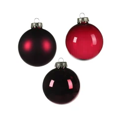 Store Depot Glas-Weihnachtskugel-Set