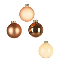 Best Depot Glas-Weihnachtskugel-Set