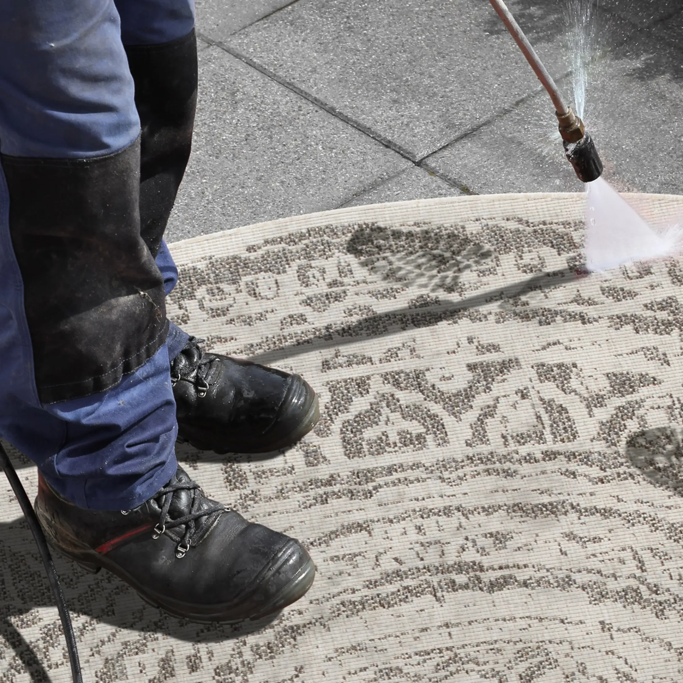 Depot Runde Teppiche>In- & Outdoor-Teppich Almi, Wendbar