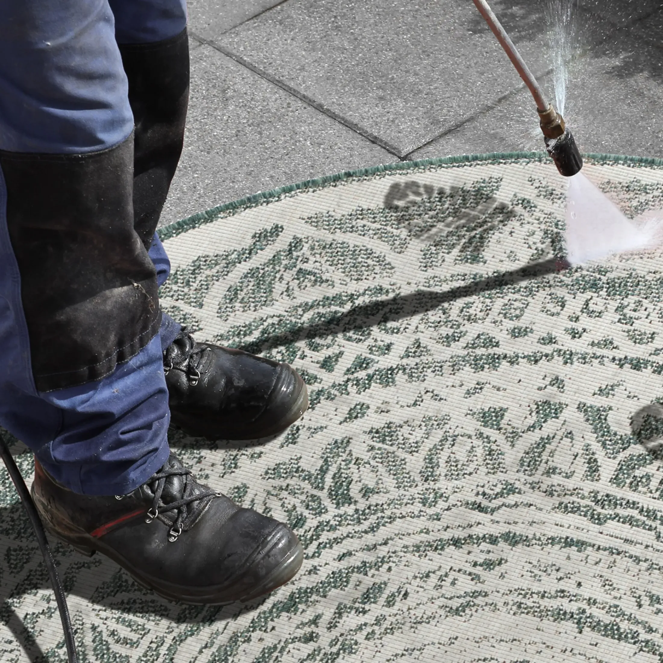 Depot Runde Teppiche>In- & Outdoor-Teppich Siruma, Wendbar