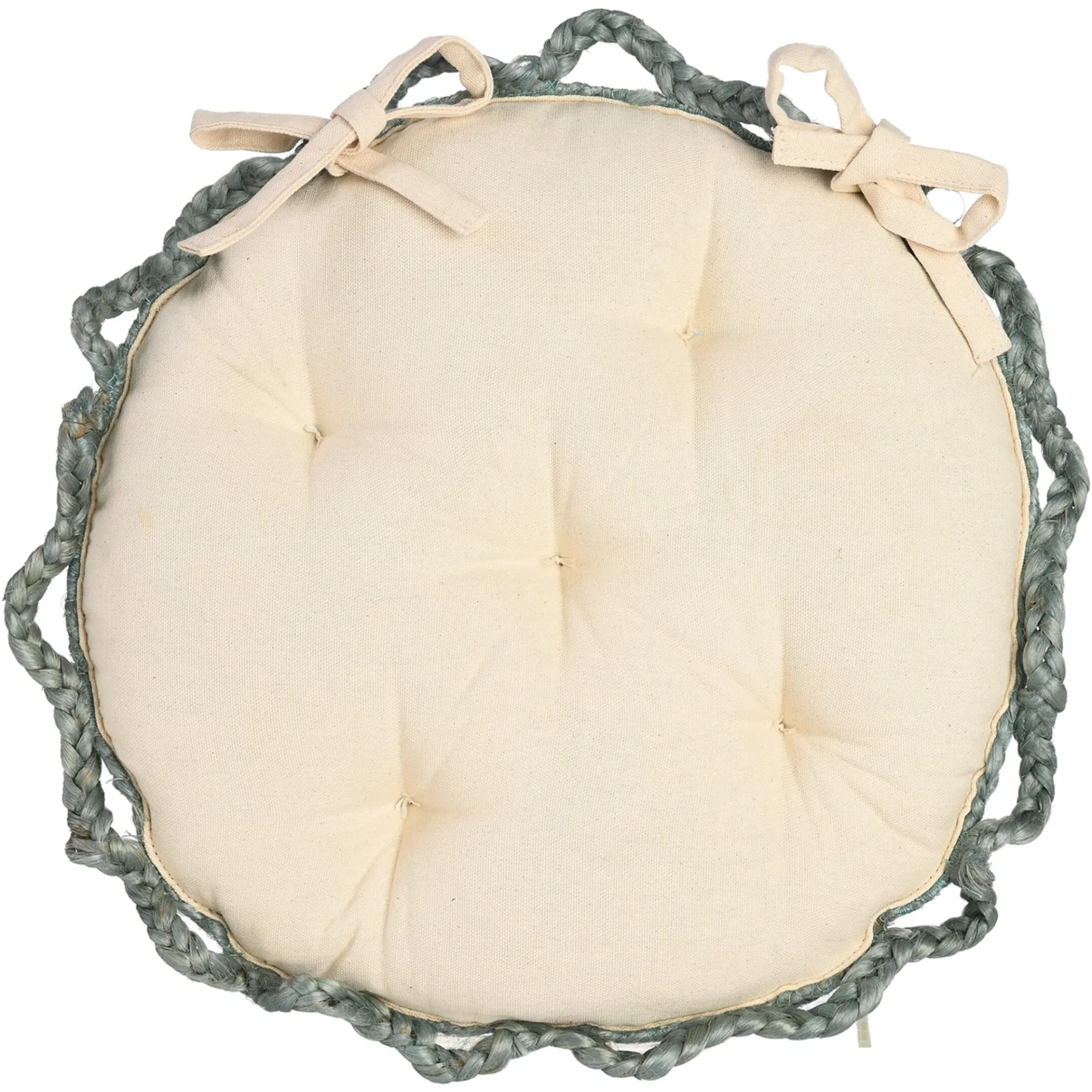 Depot Kissen>Jute-Kissen Flower