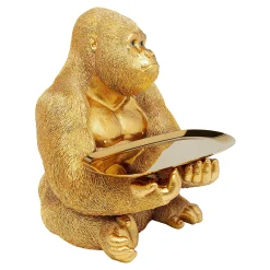 Store Depot Kare Deko-Figur Gorilla Butler Mit Tablett