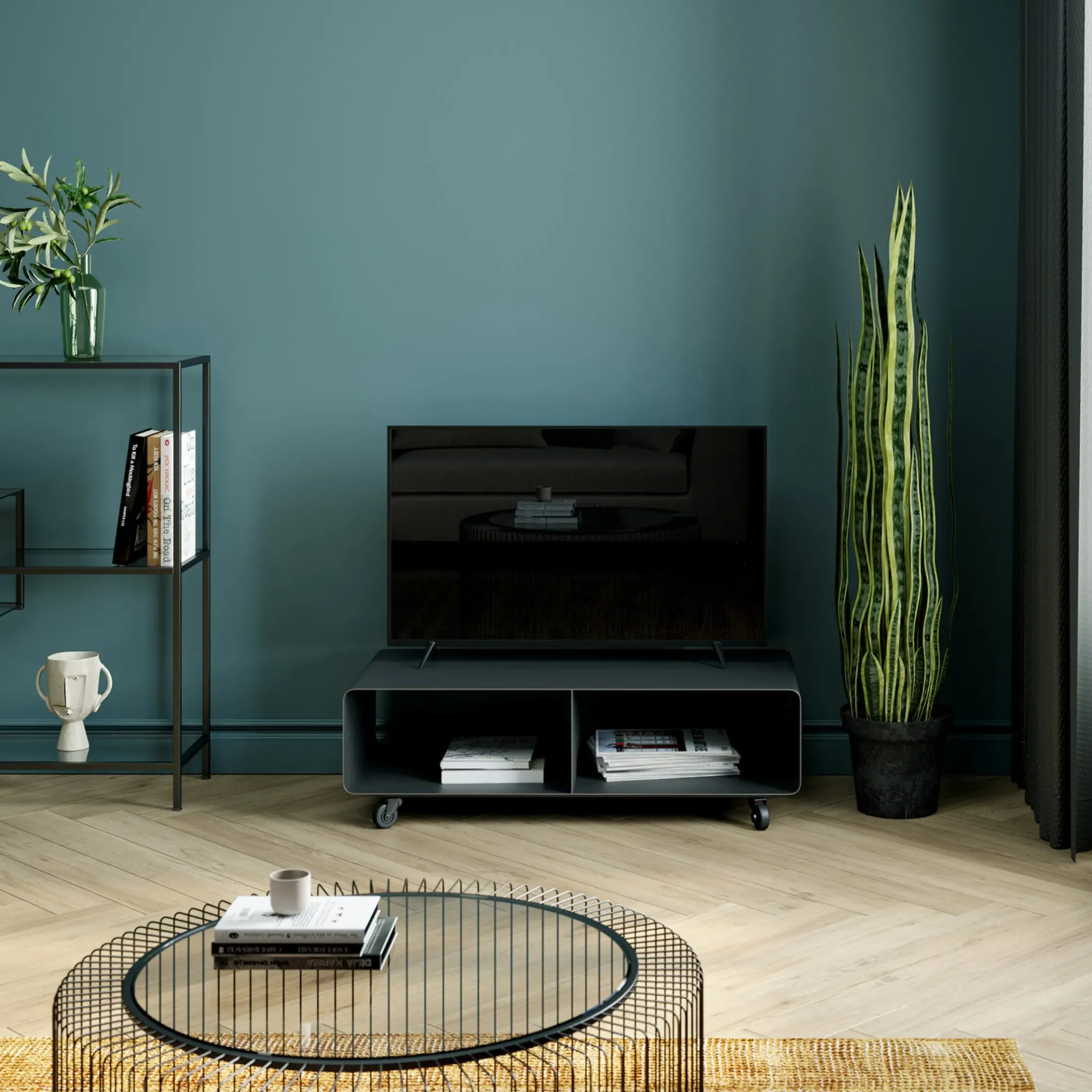 Depot Sideboards & Kommoden>Kare Lowboard Lounge Mobil, Rollbar