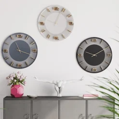 Depot Wanddeko>Kare Wanduhr Leonardo