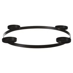 Fashion Depot Kerzenhalter Circle Mit Tullen