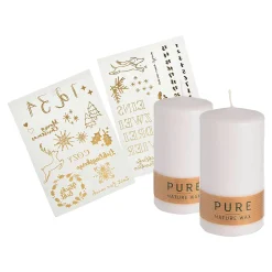 Cheap Depot Kerzen-Set Advent Mit Kerzenstickern
