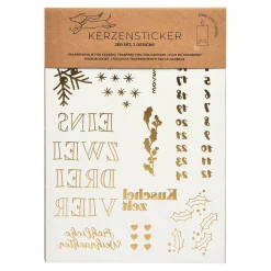 Cheap Depot Kerzen-Set Advent Mit Kerzenstickern