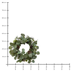 Clearance Depot Kunstkranz Eukalyptus & Tanne