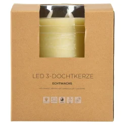 Best Depot Led-Kerze 3-Docht