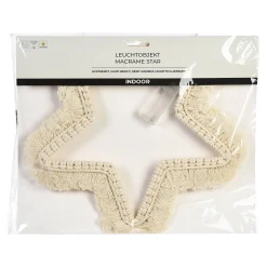 Hot Depot Led-Lichtobjekt Makramee Star