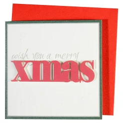 Hot Depot Mini-Klappkarte X-Mas
