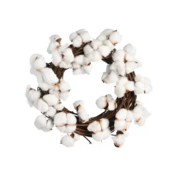 Depot Blumenkränze>Naturkranz Cotton
