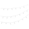 Cheap Depot Outdoor-Lichterkette Mini-Schneeballe, 3-Reihig