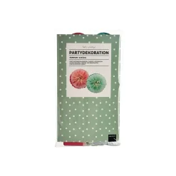 Depot Partydeko>Pompoms-Set Blute