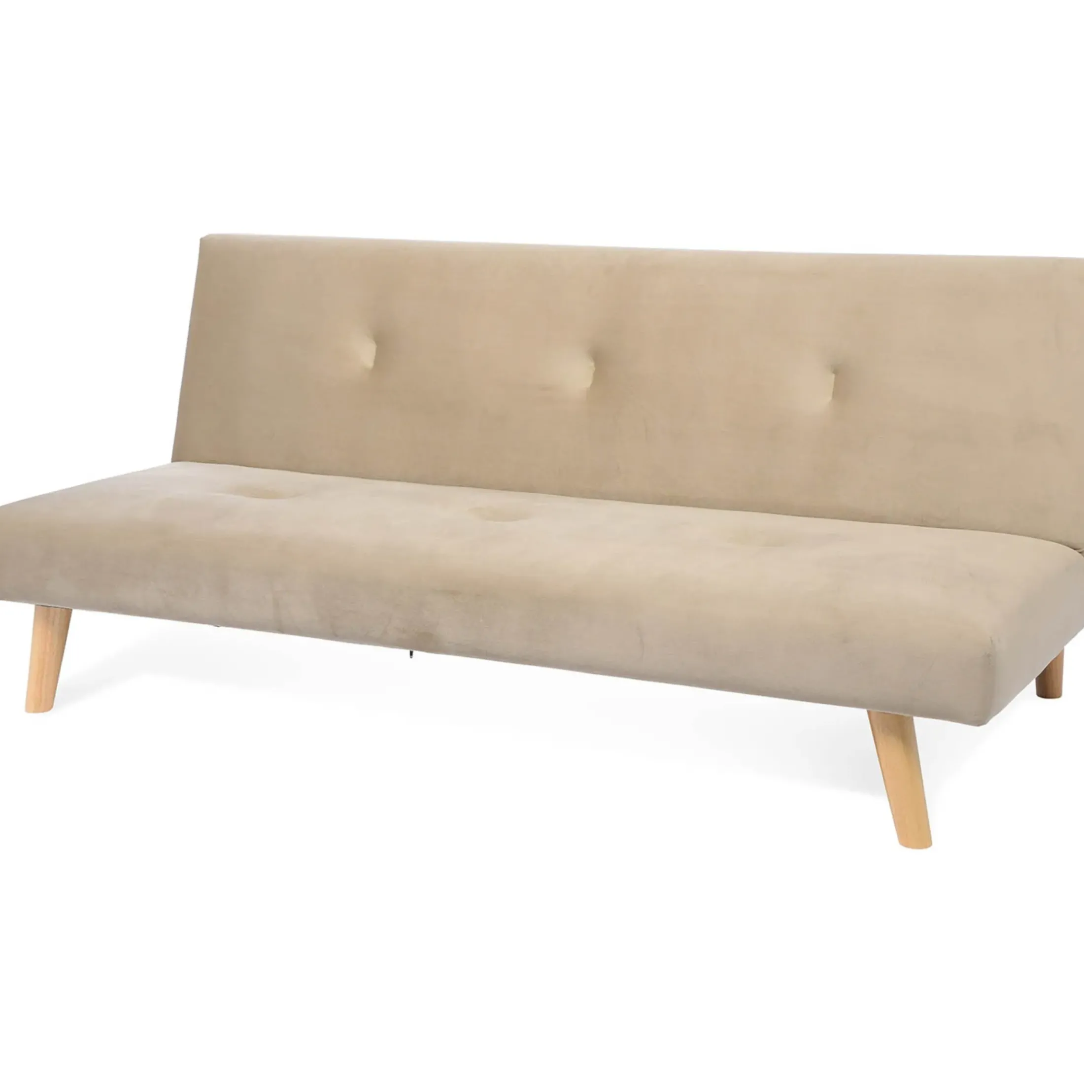 Depot Sofas>3-Sitzer Samt-Schlafsofa Polly