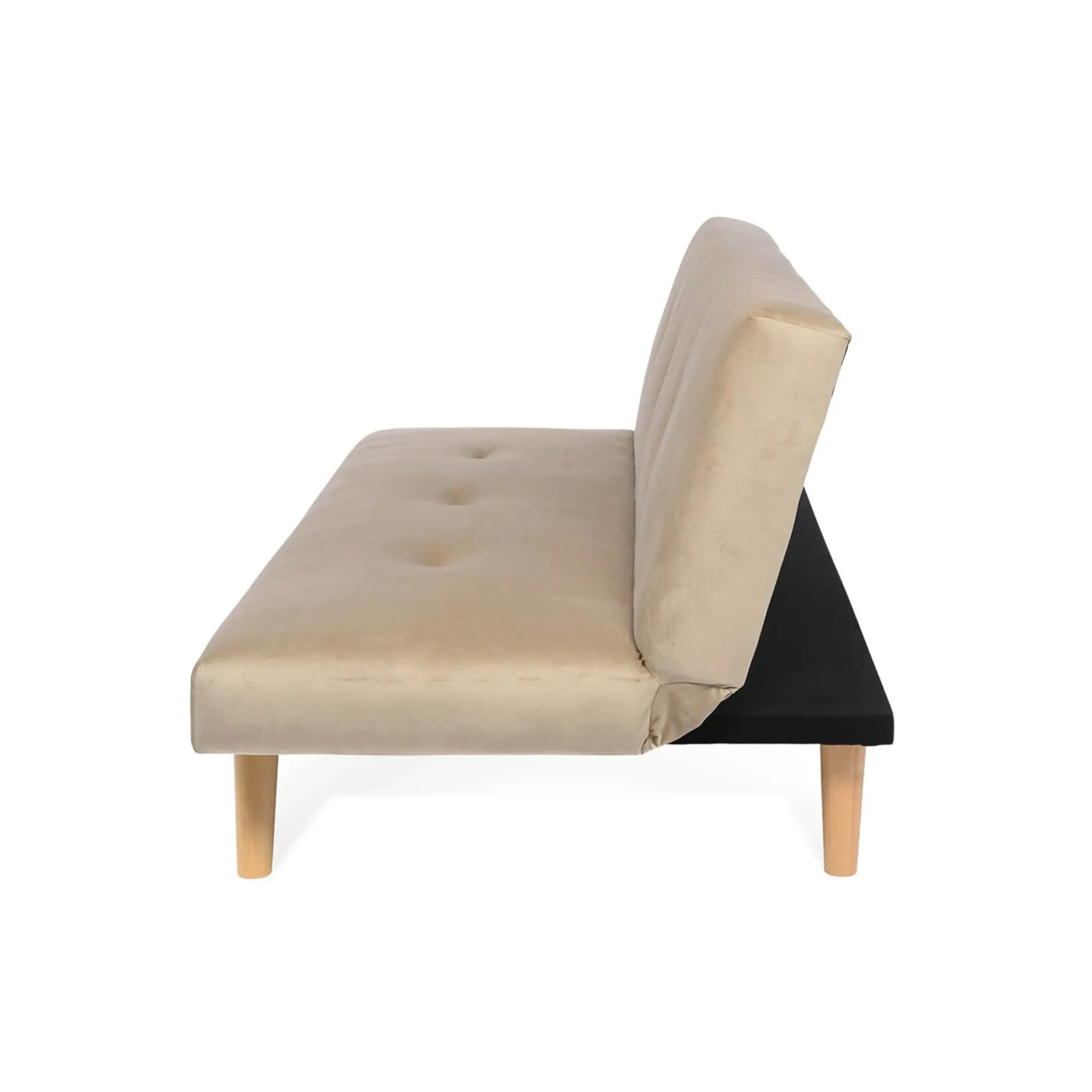 Depot Sofas>3-Sitzer Samt-Schlafsofa Polly