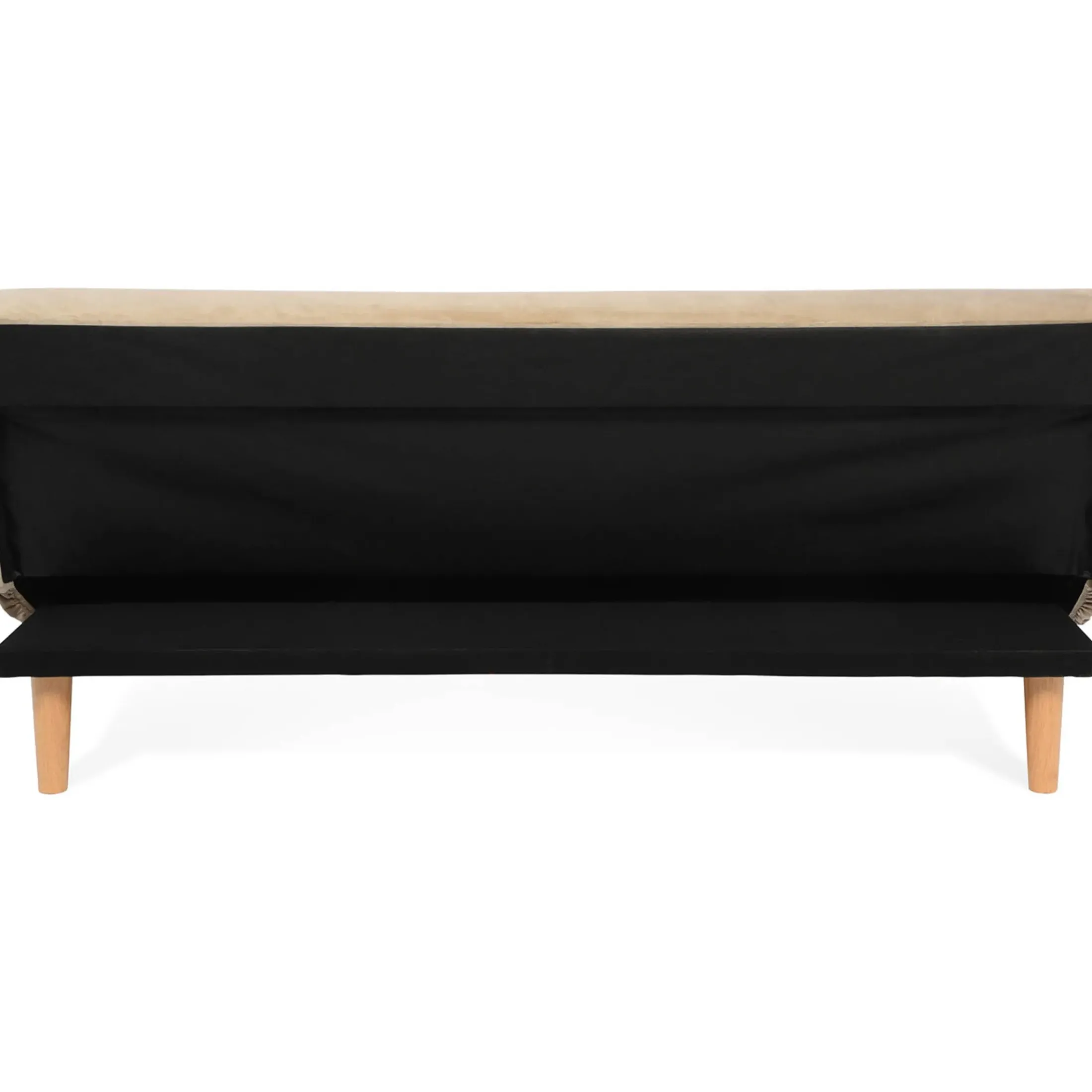 Depot Sofas>3-Sitzer Samt-Schlafsofa Polly