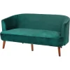 Depot Sofas>2-Sitzer Samt-Sofa Kaspar