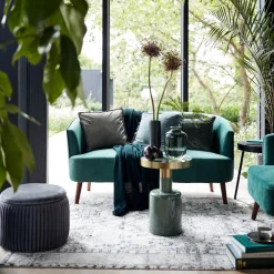 Depot Sofas>2-Sitzer Samt-Sofa Kaspar