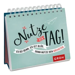 Depot Hobbies & Lifestyle>Spiralaufsteller Nutze Den Tag!